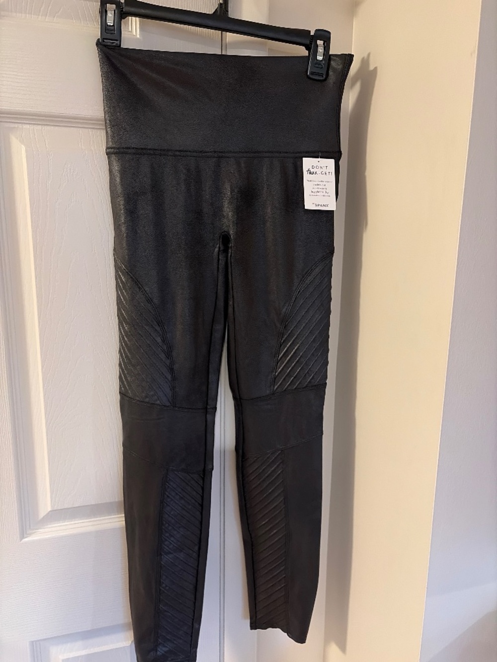 Spanx faux leather leggings